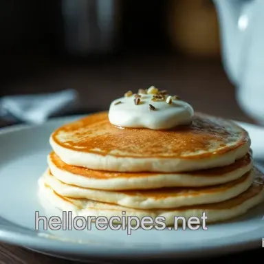 How to Make the Best Sweet Cream Pancakes: A Delicious 25-Minute Recipe! Recipe Card