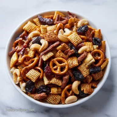 Sweet Party Mix Recipe in 25 Minutes with Maple Glaze