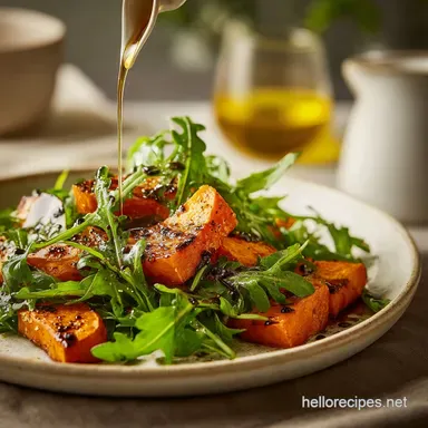 Sweet Potato Arugula Salad Recipe: Roasted Sweet Potato Recipe Card