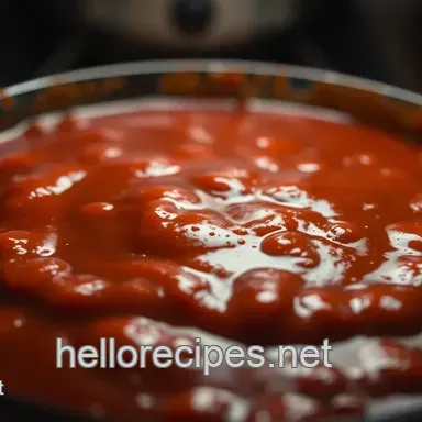 Kansas City BBQ Sauce Recipe: Sweet & Smoky Perfection! Recipe Card
