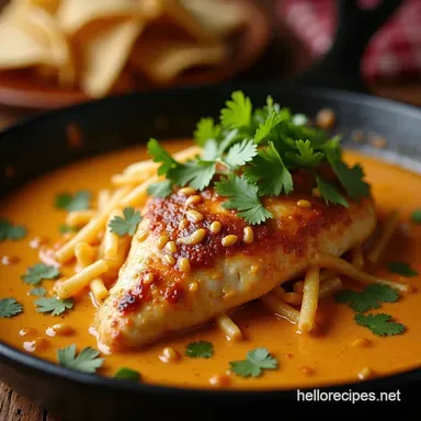 Texas Roadhouse Butter Chicken Skillet TexMex Comfort Recipe Card