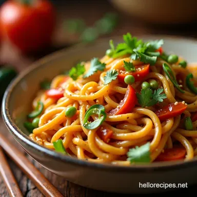 15Minute Quick Lo Mein Faster Than Your Takeaway Order Recipe Card