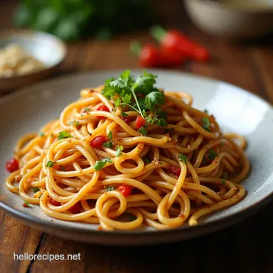 15Minute Takeaway Triumph Easy Authentic Lo Mein