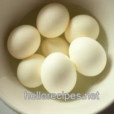 Foolproof Easy Peel Hard Boiled Eggs - Seriously! My Secret Recipe Card