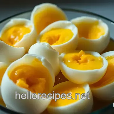 Foolproof Easy Peel Hard Boiled Eggs - Seriously! My Secret Recipe Card