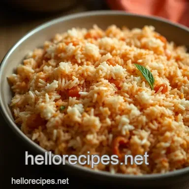 Best Damn spanish rice recipe? Get Fluffy Arroz Rojo! Recipe Card