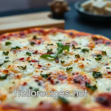 Cheesus Crust White Pizza Recipe: Garlic Herb Heaven