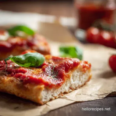 Tomato Sauce Pizza Classic Margherita Recipe Easy Recipe Card