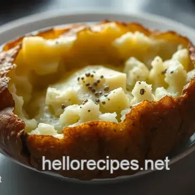 The Best Baked Potato Recipe: Crispy Skin Fluffy Inside!