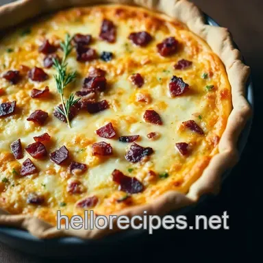 Easy Crustless Quiche: Flavour Without the Fuss Recipe Card