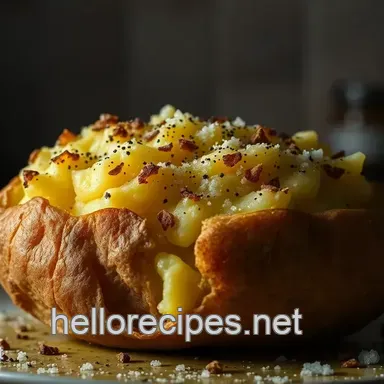 Crispiest Baked Potato: The Only Recipe You Need! Recipe Card