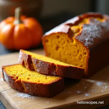 UltraMoist Classic Pumpkin Bread Recipe Foolproof Loaf Recipe Card