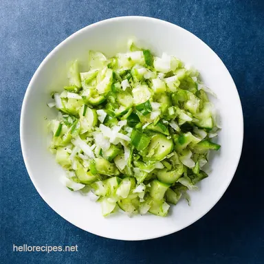 The Great British Refresh: Easy Cucumber and Onion Salad (My Best Recipe!)