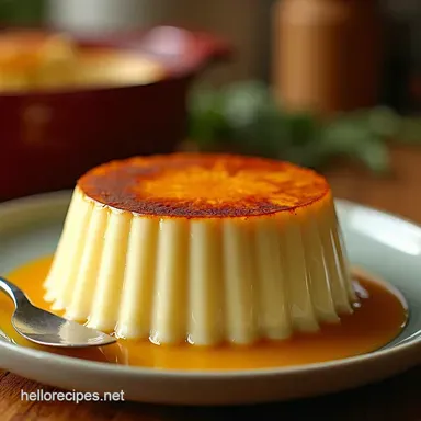 My Best Ever Silky Creamy Homemade Custard Recipe No Powder Mix Recipe Card