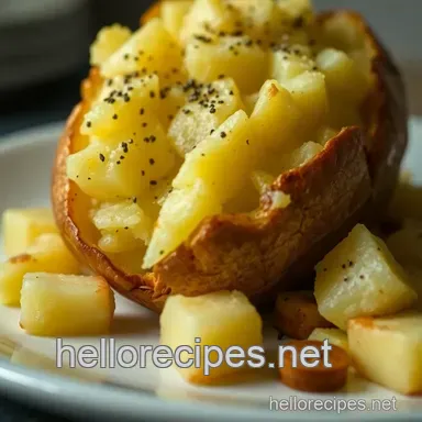 Fluffy Baked Potato Recipe: My Secret to Perfect Spuds! Recipe Card