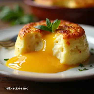 FailProof Baked Egg Custard Silky Smooth Traditional Recipe Card