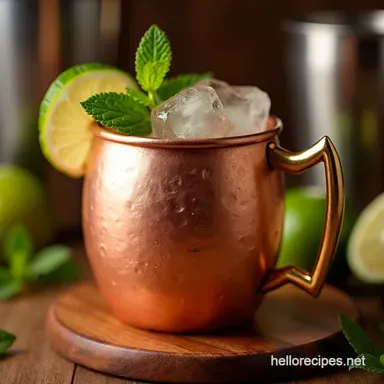 Easy Classic Moscow Mule Recipe Perfect Zing Every Time Recipe Card