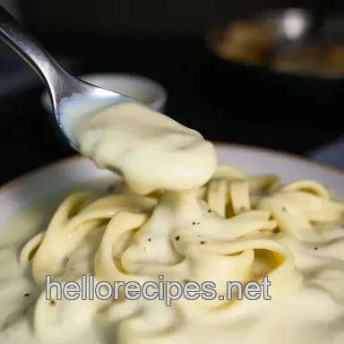 The Best Homemade Alfredo Sauce Ever! Recipe Card