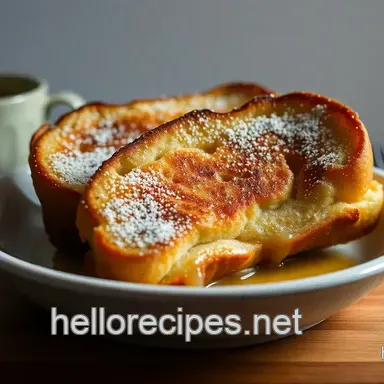 The Ultimate French Toast Recipe: Fit for Royalty! Recipe Card