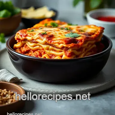How to Make Lasagna: The Ultimate Cheesy Comfort Recipe Recipe Card
