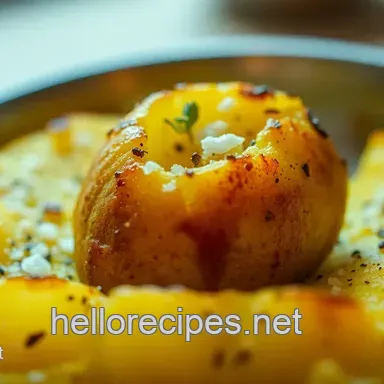 Crispy Baked Potato Oven: Restaurant Style at Home! Recipe Card