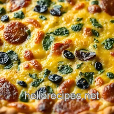Ultimate Crustless Quiche Recipe: Effortless Full English! Recipe Card