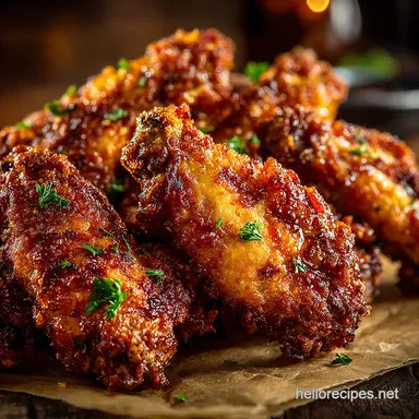 Extra Crispy Baked Wings The Ultimate Buffalo Recipe Recipe Card
