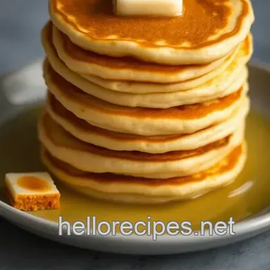 My Go-To Fluffy Pancakes Recipe: American Style! Recipe Card