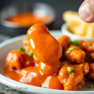 Kickin' Buffalo Wing Sauce Recipe: Pub Quality at Home! Recipe Card