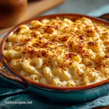 Tinis Viral TikTok Mac and Cheese: Silky Smooth Ultimate Baked Recipe Recipe Card