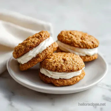 Tiny Oatmeal Cream Pies in 30 Minutes Recipe Card