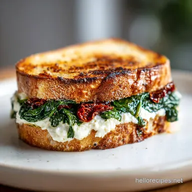 Ricotta Grilled Cheese in 15 Minutes: Crispy Recipe Card