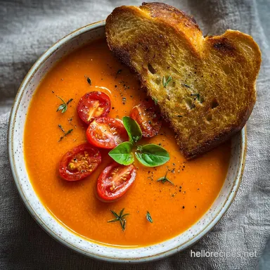 Tomato Soup Recipe Fresh: Smoky & Silky