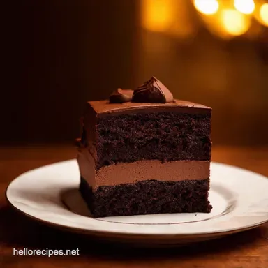 Triple Chocolate Mousse Cake Decadence Defined Recipe Card