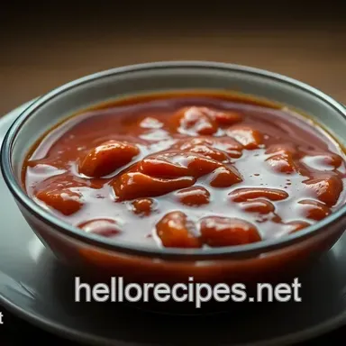 Easy Hawaiian BBQ Sauce: My Grandmother's Tropical Glaze Recipe! Recipe Card