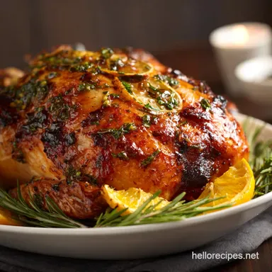 Turkey Brine: Ultimate Herb and Citrus Recipe for a Juicy Turkey Recipe Card