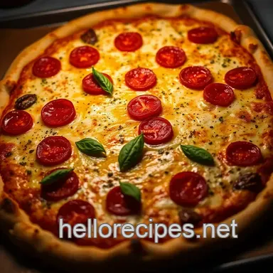 Ultimate Baking Sheet Pizza: Effortless, Crispy, and Delicious! Recipe Card