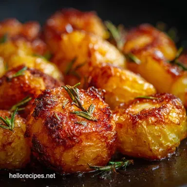 Crispy Oven Roasted Potatoes: The Ultimate Fluffy Crisp Roasties