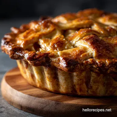 Apple Pie: The Golden Crown Ultimate Flaky-Crust Recipe Recipe Card