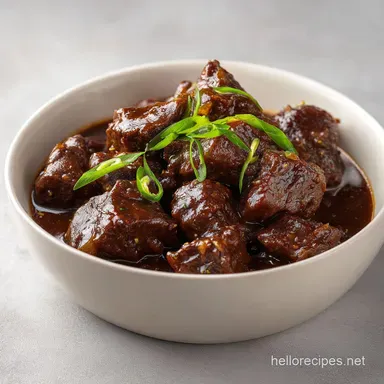 Beef Stew: Silky and Rich