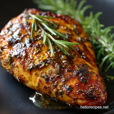 Chicken Marinade: Ultimate Lemon-Herb Garlic for Grilling or Oven Recipe Card