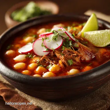 Proper Homemade Pozole Rojo The Rich Hearty Pork Hominy Stew
