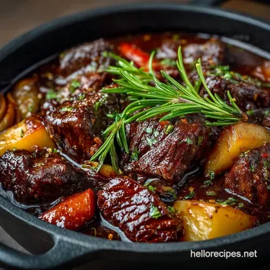 The Ultimate Red Wine Beef Stew Recipe Proper Tender Comfort