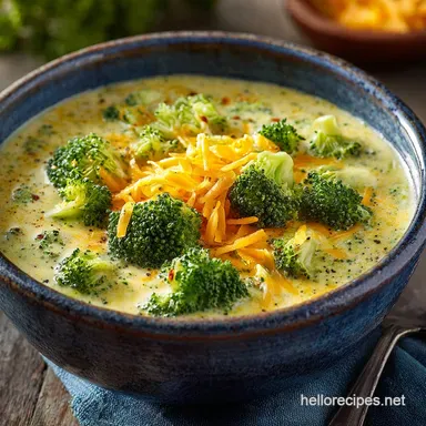 Broccoli Cheddar Soup: The Ultimate Creamy, Thick Recipe
