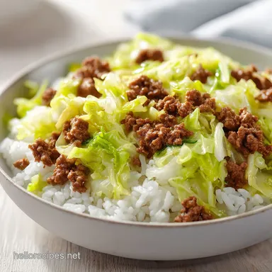 Unstuffed Cabbage Roll in 45 Minutes Recipe Card