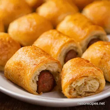 Vegan Sausage Rolls Fab Party Appetizers Recipe Card