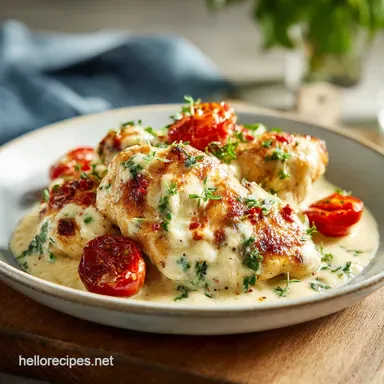 Cream Cheese Chicken with 10-Min Prep Recipe Card