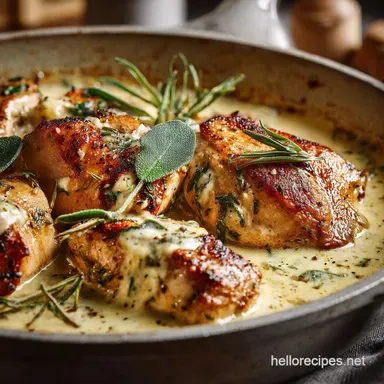 Creamy Chicken with Tarragon Mustard: Ready in 35 Minutes Recipe Card