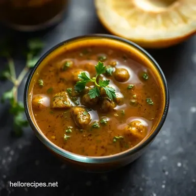 Chimichurri Sauce Recipe: My Family's Secret Argentinian Twist Recipe Card