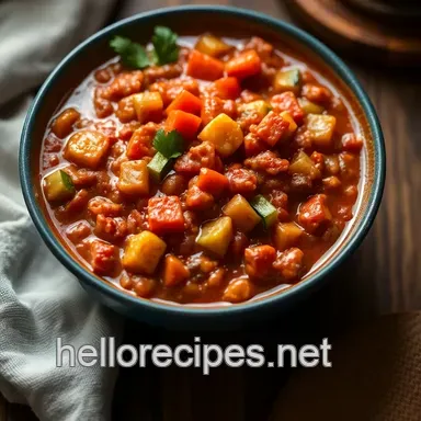 Easy & Flavorful Chili Vegetal: My Heartwarming Vegetarian Chili Recipe Recipe Card